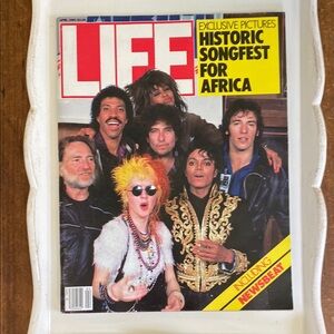 LIFE Magazine April 1985 - Bruce Springsteen, Michael Jackson, Bob Dylan